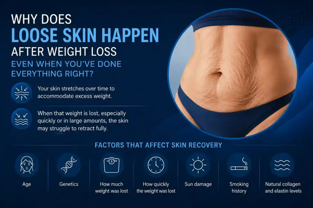 Why Does Loose Skin Happen After Weight Loss Even When You’ve Done Everything Right Ayr?