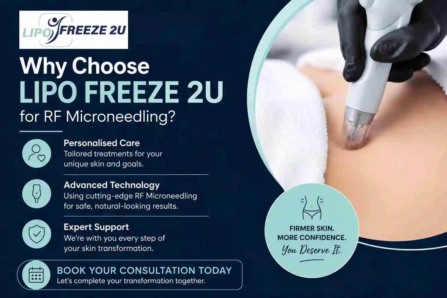 Why Choose LIPO FREEZE 2U for RF Microneedling Ayr?