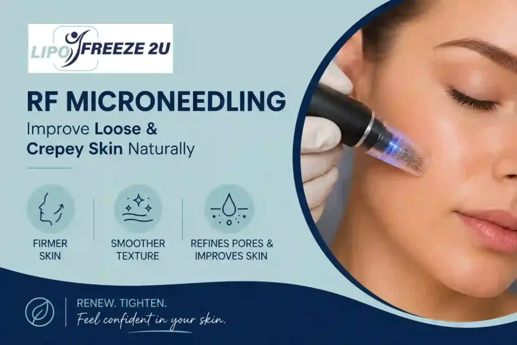 Can RF Microneedling Help Improve Loose and Crepey Skin Ayr?